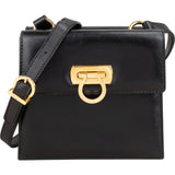 Salvatore Ferragamo Leather Gancini Flap Crossbody Bag