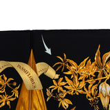 Hermès Passiflores Silk Carre 90 Scarf Tuch