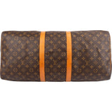 Louis Vuitton Monogram Canvas Keepall 55 Travel Bag