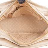 Louis Vuitton Off White Ecru Lambskin Studded Sac Riveting Shoulder Bag
