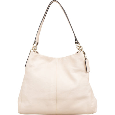 Coach Pebbled Leather Phoebe Shoulder Bag