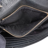 Gucci Grained Leather Interlocking GG Wallet On Chain Crossbody Bag