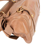 Miu Miu Vitello Lux Leather Bow Handbag