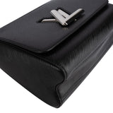Louis Vuitton Noir Epi Leather Twist MM Crossbody Bag