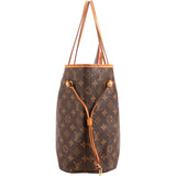 Louis Vuitton Monogram Canvas Neverfull MM Shoulder Bag