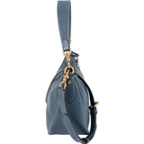 Coach Pebbled Leather Cary Shoulder Crossbody Bag