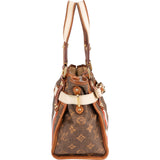Louis Vuitton Limited Monogram Tussue Rayures Handbag