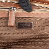 Prada Canvas Saffiano Leather Duffle Weekender 50 Travel Bag