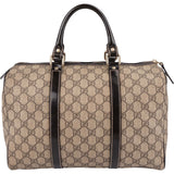 Gucci Monogram GG Supreme Canvas Boston 30 Handbag