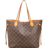 Louis Vuitton Monogram Canvas Neverfull MM Shoulder Bag