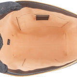 Gucci Patent Leather Suede Ophidia Small Handbag