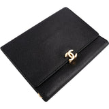 Chanel Caviar Leather CC Flap Wallet