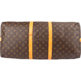 Louis Vuitton Monogram Canvas Keepall 55 Bandoulière Travel Bag