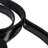 Salvatore Ferragamo Black Patent Calf Leather Vara Bow Top Handle Handbag