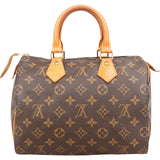 Louis Vuitton Monogram Canvas Speedy 25 Handbag