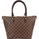 Louis Vuitton Monogram Damier Ebene Saleya PM Handbag