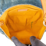 Louis Vuitton Monogram Denim Pleaty Shoulder Bag