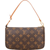 Louis Vuitton Monogram Canvas Pochette Accessoires Handbag
