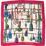Hermès Passementerie Silk 90 Scarf Tuch