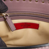 Valentino Garavani Leather Rockstud Flap Crossbody Handbag