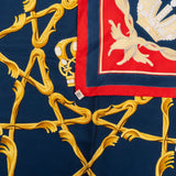Hermès Couronnes Silk 90 Scarf Tuch