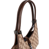 Gucci Monogram GG Canvas Jackie Hobo Shoulder Bag