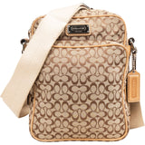 Coach Mini Monogram Signature Flight Crossbody Bag