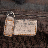 Christian Dior Metallic Leather Gaucho Saddle Handbag