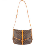 Louis Vuitton Monogram Canvas Saumur 35 Crossbody Bag - vintageandkickz