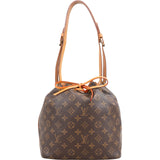 Louis Vuitton Monogram Canvas Sac Noé Petit Shoulder Bag