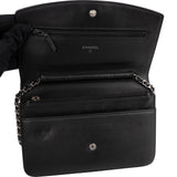 Chanel Caviar Leather CC Wallet on Chain Crossbody Bag