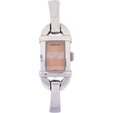 Gucci Silver Tone Bangle 6800L Woman Watch