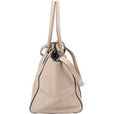 Prada Vitello Daino Leather Tote Luggage Handbag