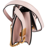 Valentino Garavani Pink Leather Vlogo Crossbody Bag