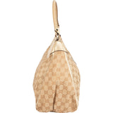 Gucci Monogram GG Canvas Abbey D-Ring Hobo Shoulder Bag