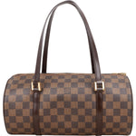 Louis Vuitton Monogram Damier Ebene Canvas Papillon Set Handbag - vintageandkickz
