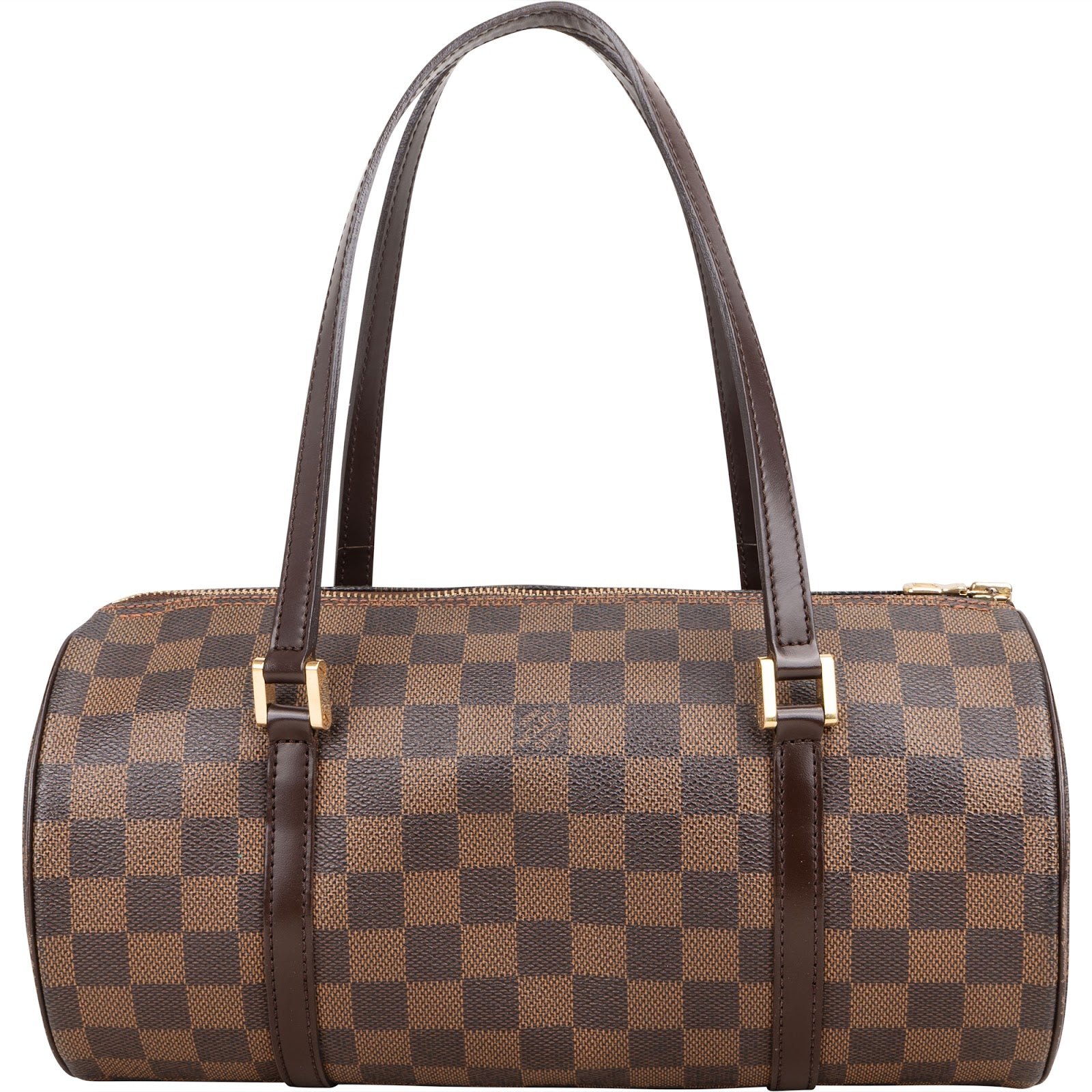 Louis Vuitton Monogram Damier Ebene Canvas Papillon Set Handbag - vintageandkickz