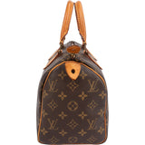 Louis Vuitton Monogram Canvas Speedy 25 Handbag