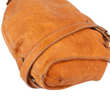 Miu Miu Grained Leather Drawstring Tote Shoulder Bag
