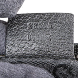Gucci Black Monogram GG Canvas Belt Crossbody Bag
