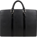 Louis Vuitton Noir Taiga Leather Lozan Business Handbag