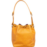Louis Vuitton Yellow Epi Leather Sac Noé Petit Shoulder Bag