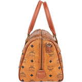 MCM Monogram Visetos Boston Handbag