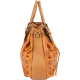 MCM Monogram Visetos Essential Drawstring Hobo Handbag