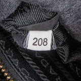 Prada Vitello Daino Push Lock Satchel Handbag
