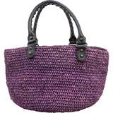 Balenciaga Raffia Panier Tote Handbag