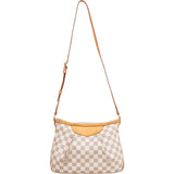 Louis Vuitton Monogram Damier Azur Canvas Siracusa PM Crossbody Bag