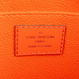 Louis Vuitton Orange Epi Leather Poche Toilette 26 Clutch
