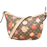 Gucci Monogram GG Supreme Les Pommes Small Crossbody Bag