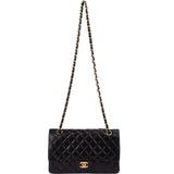 Chanel Quilted Lambskin Medium Double Flap Shoulder Bag